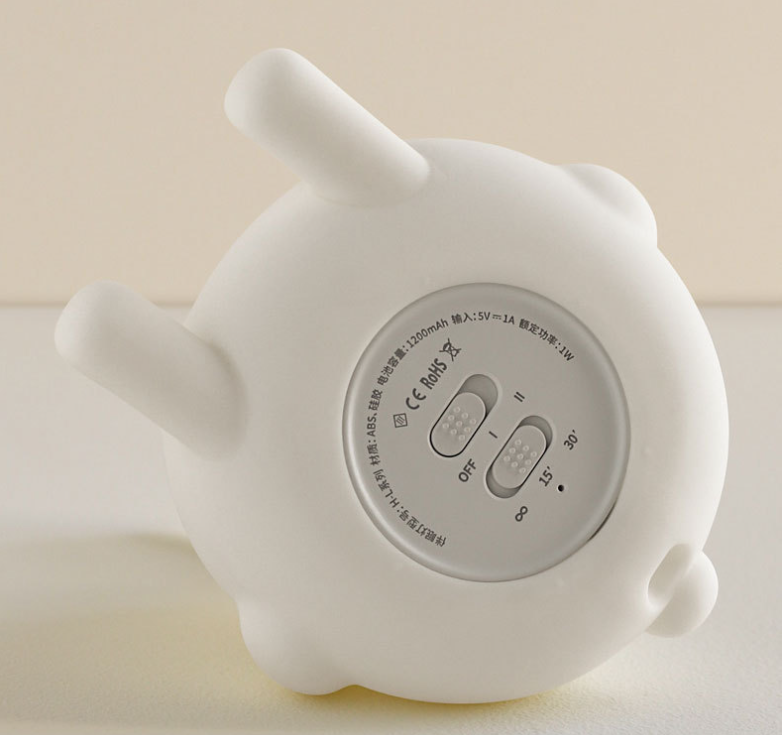 Cute Rabbit Mood Light Dimmable Led Soft Night Light For Baby Girlfriend Gift Children's Night Lights Kids Room Decor Led Lights